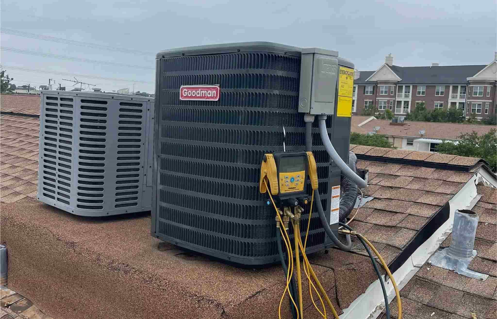 Outdoor HVAC Unit Installation