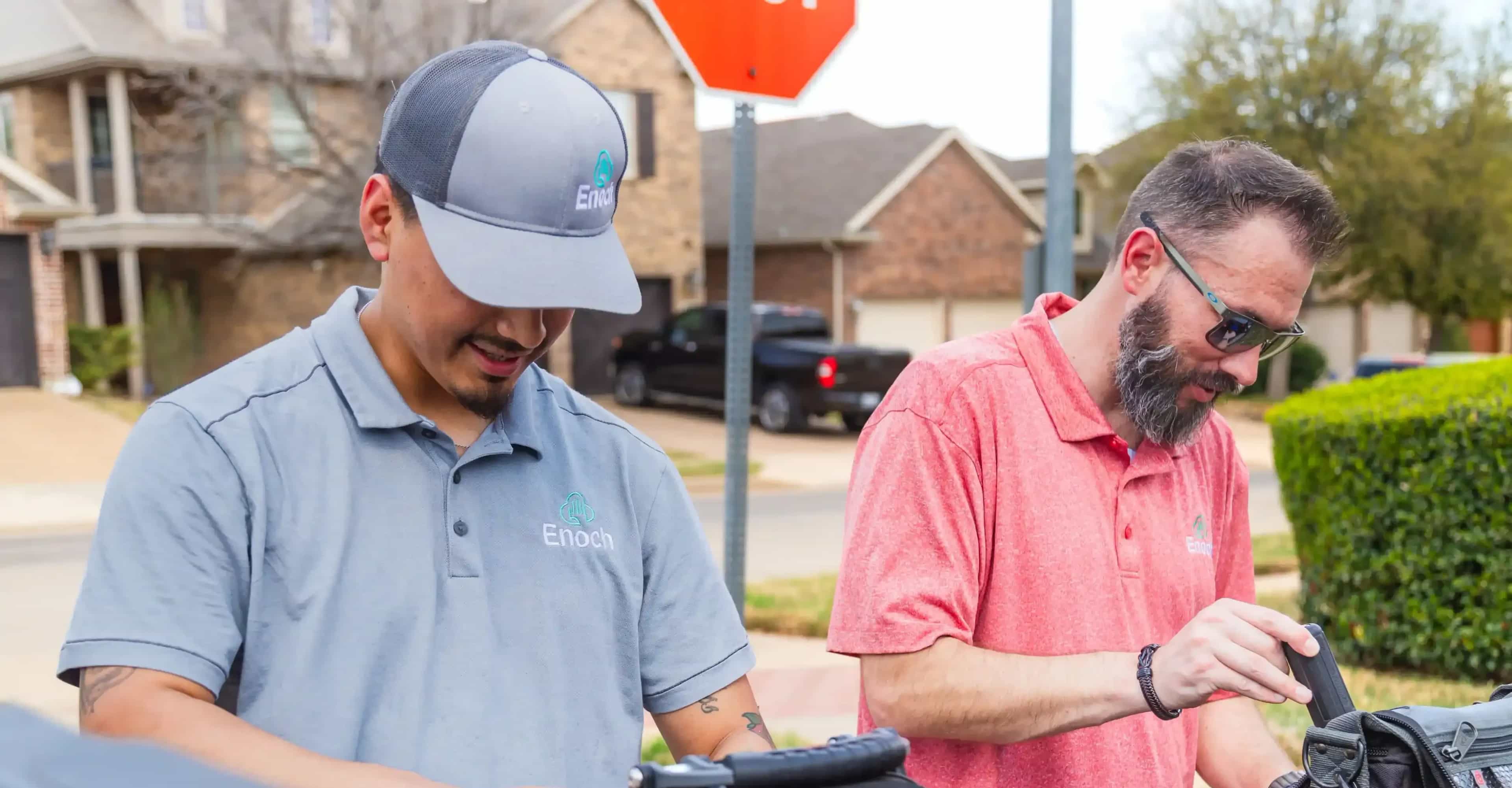 get start call team enoch