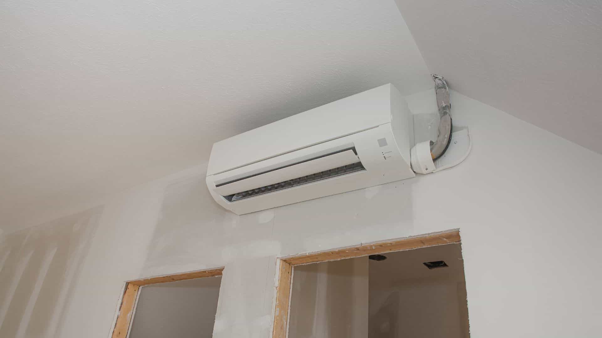 mini split installation by Team Enoch