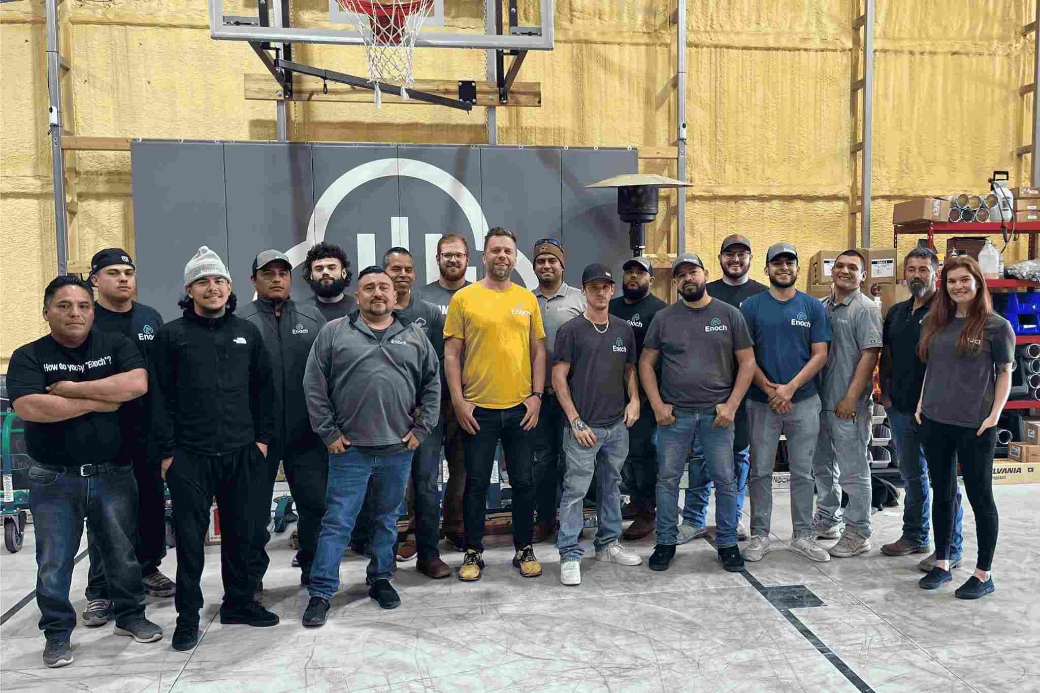 team enoch in warehouse