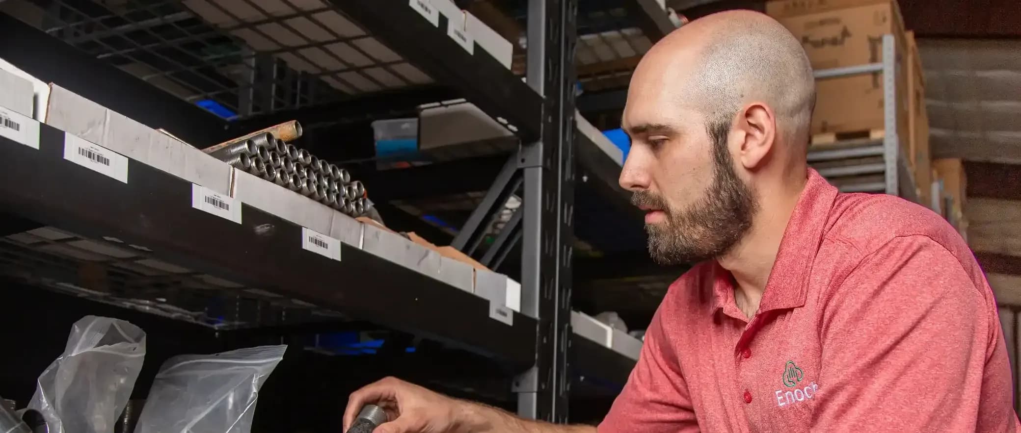 Commercial Plumbing Services by Team Enoch technician