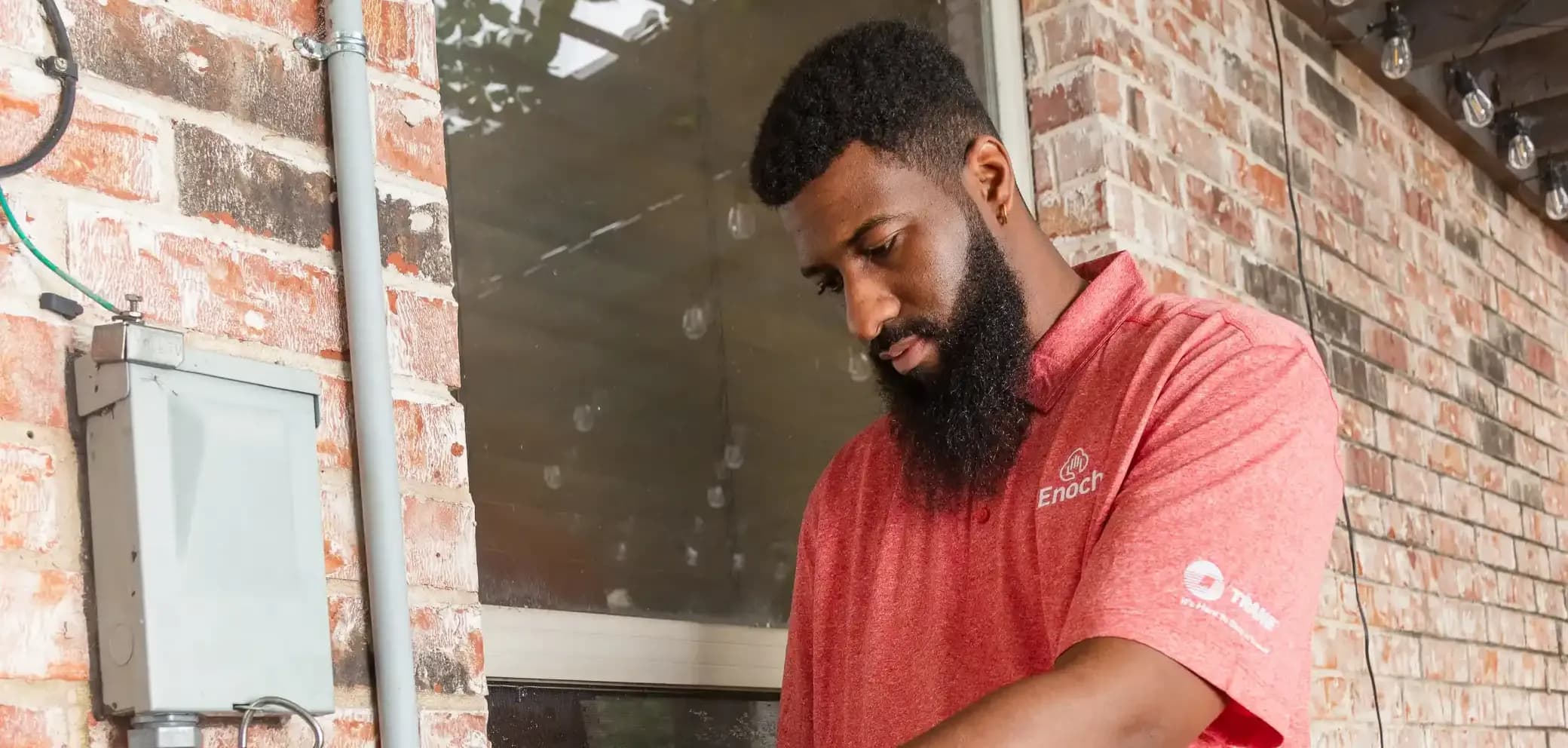 EV Charger installation by Team Enoch technician