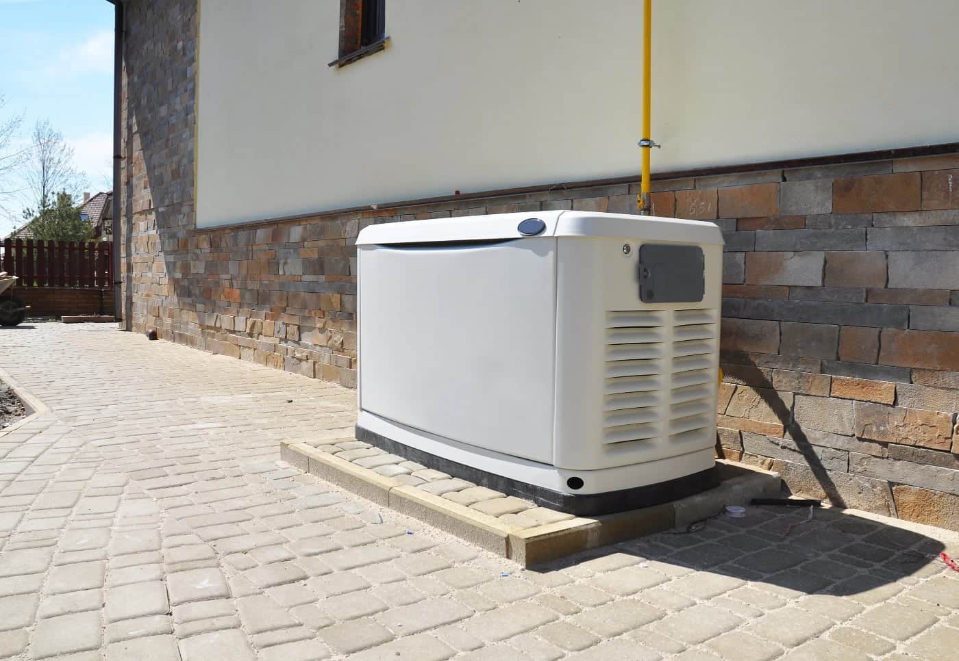 generator on pad