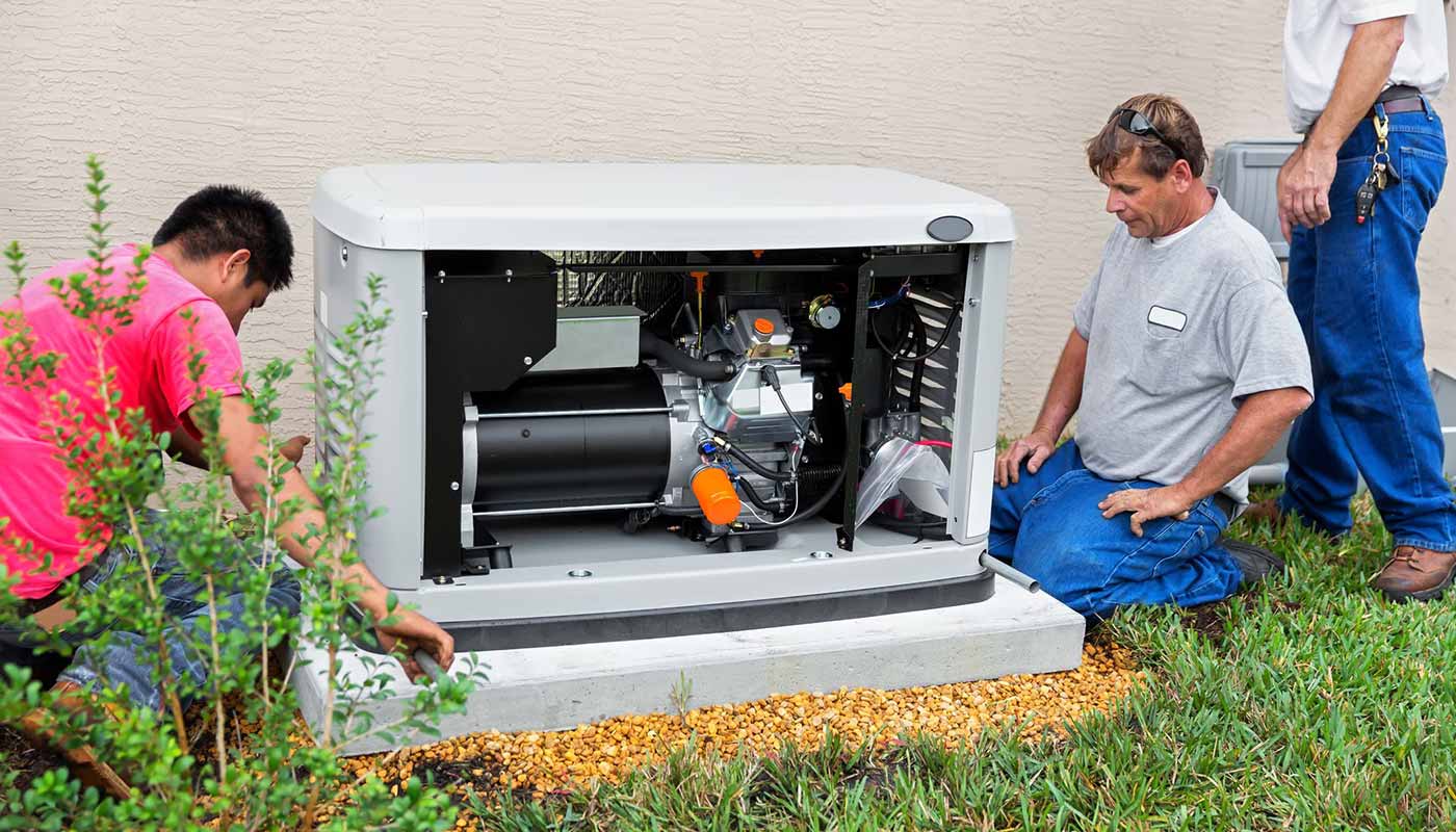 electrical whole home generator